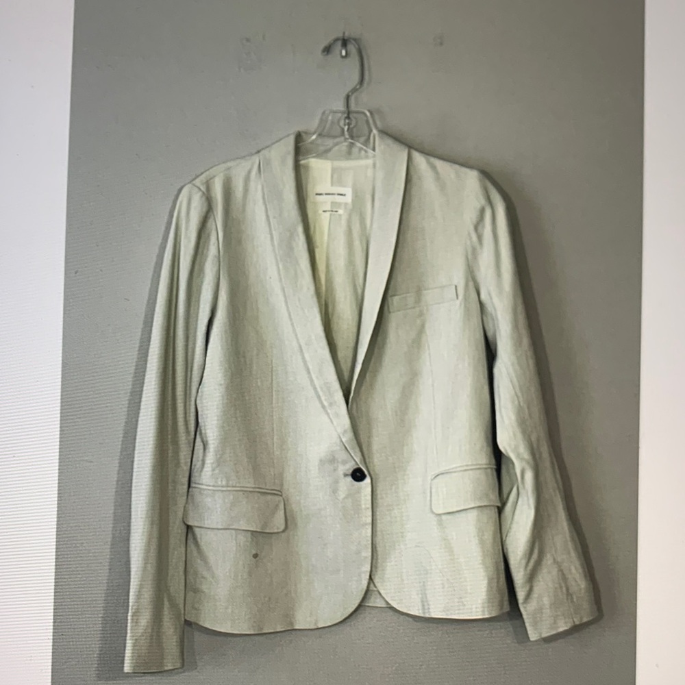Isabel Marant Suit Jacket. Size 36. Color is off white